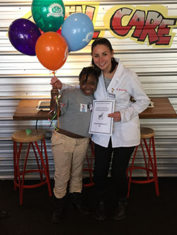 Pediatric dentist Dr. Greenleaf's Monthly Winner