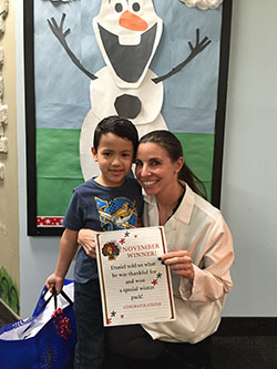 Pediatric dentist Dr. Greenleaf's Monthly Winner