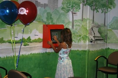 Pediatric Dentists and Orthodontist office Dental Care Kids game station
